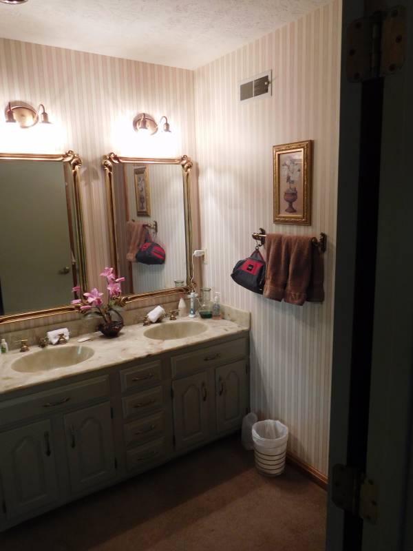 Asheville Bathroom Vanity before