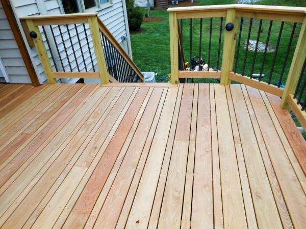 Black Locust Covered Deck 