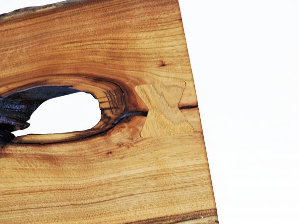 Butternut / Walnut Sofa Table 