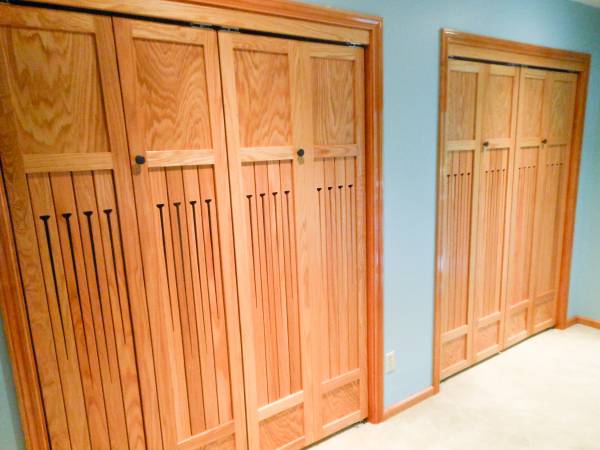 Oak Bi-Fold Doors 